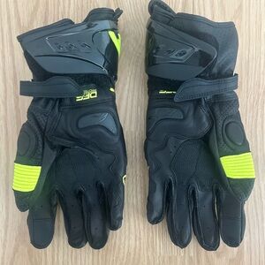 Alpinestars GP Pro Gloves in Black and Neon Yellow Large Size